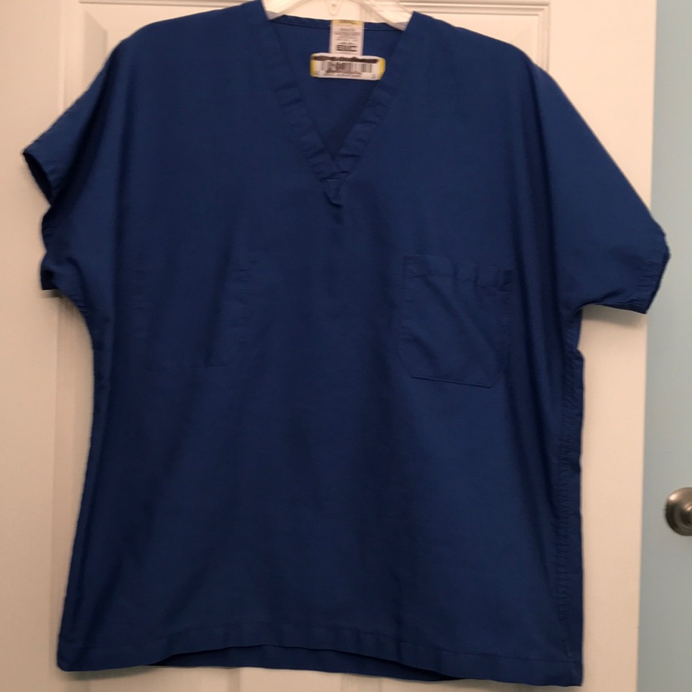 EWC Blue Scrub Shirt